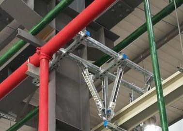 金城江该抗震支架的整体式支吊架结构协调性好